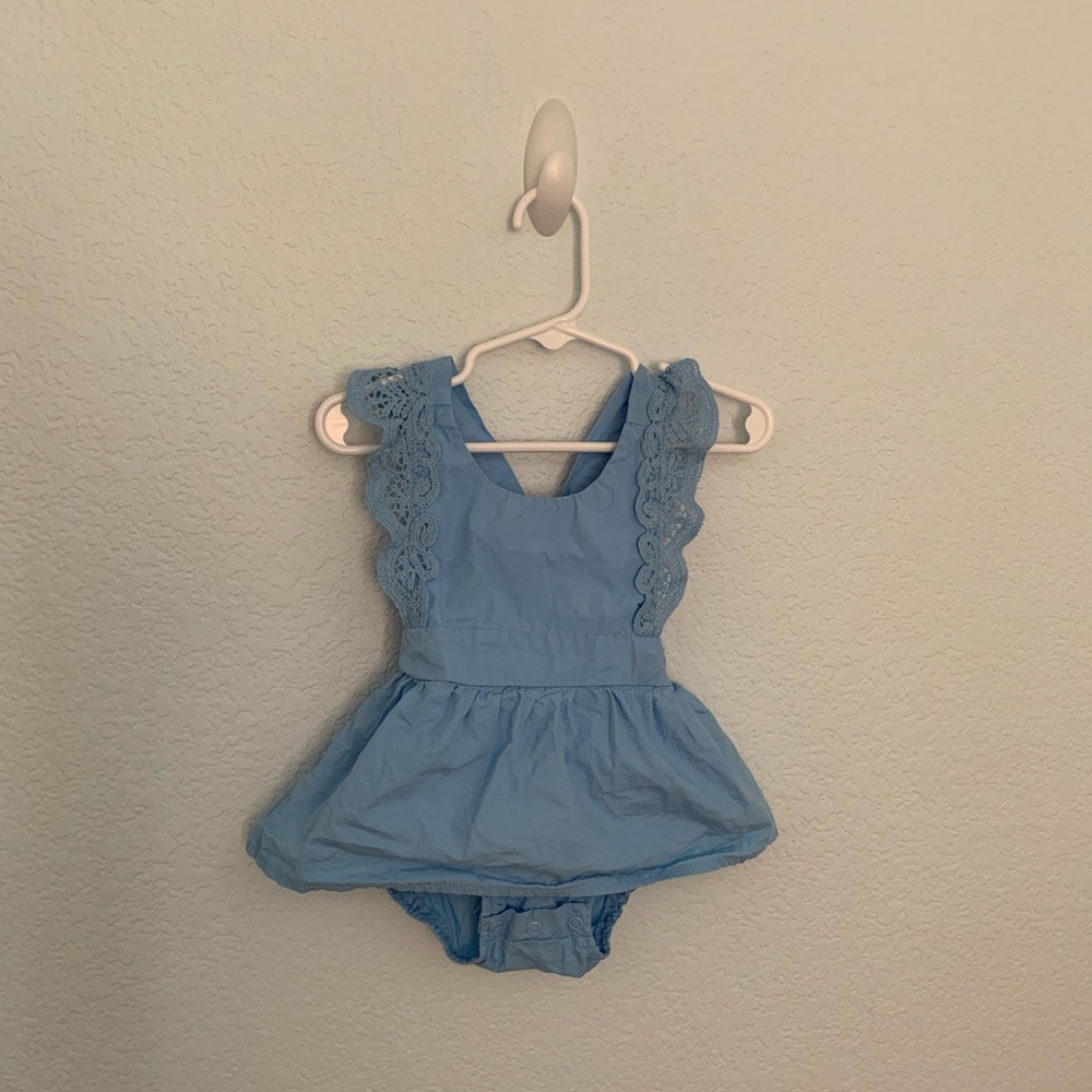 Blue baby dress